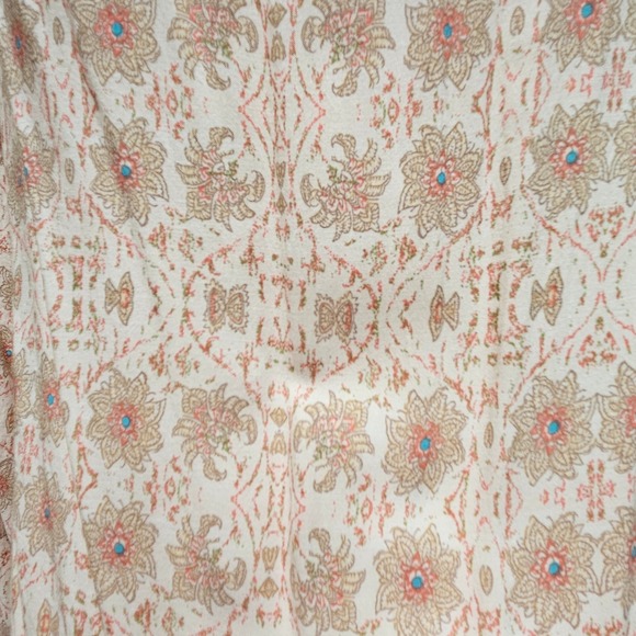 Cotton Candy LA Off The Shoulder Long‎ Sleeve Floral Shorts Romper Size Medium - Picture 5 of 11